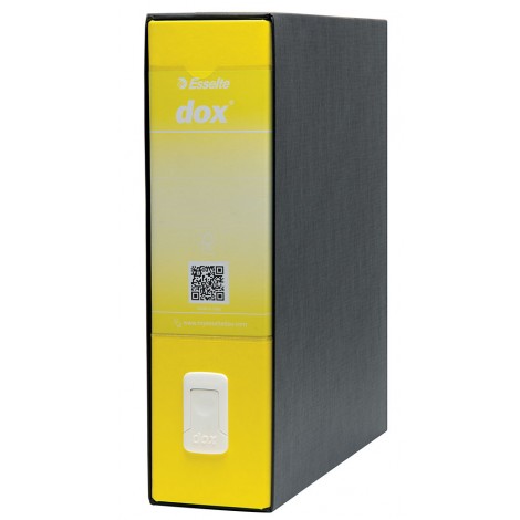 Registratore commerciale Dox1 d.8 cm giallo