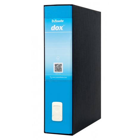 Registratore protocollo Dox2 d.8 cm azzurro capri