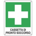 Cartello "Cassetta di pronto soccorso"