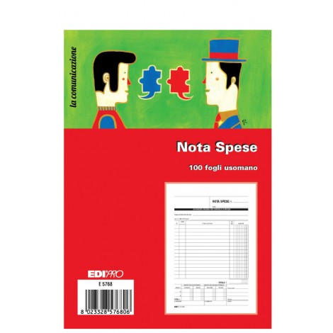 Blocco nota spese