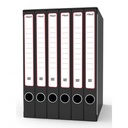 Gruppi di classificatori KM 23x32cm d. 3,3cm nero