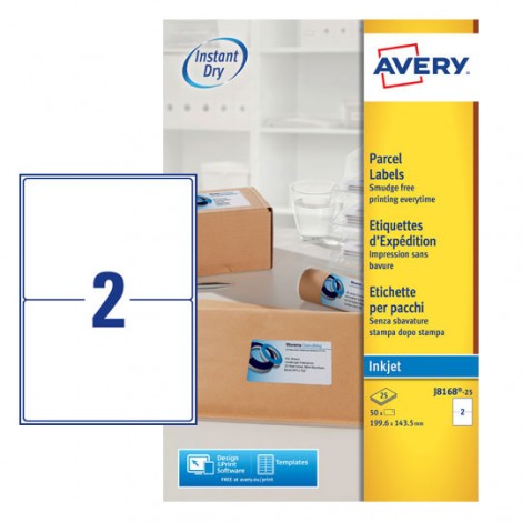 Quickdry - Etichette adesive in fogli A4