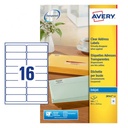 Quickdry - Etichette adesive in fogli A4