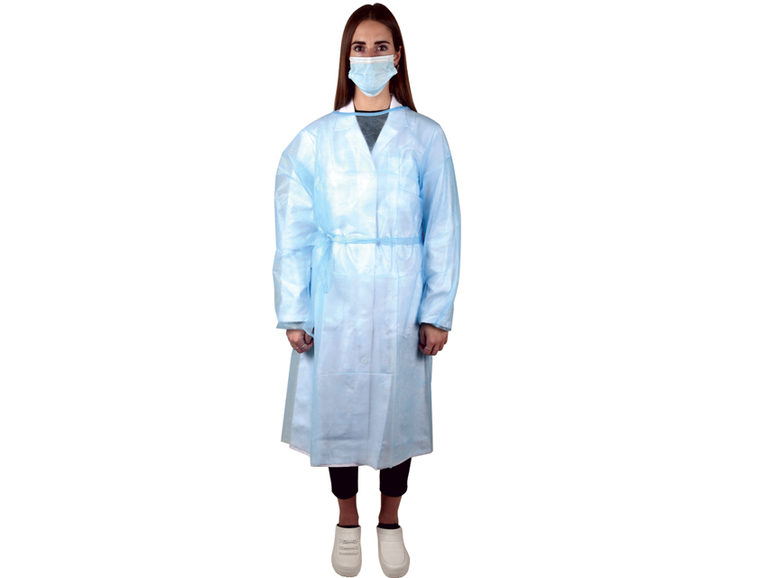 CAMICE MONOUSO 25g/m2 115x137 cm - misura M - non sterile