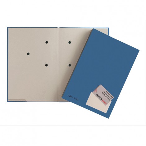 Libro firma 24x35x2,5cm blu