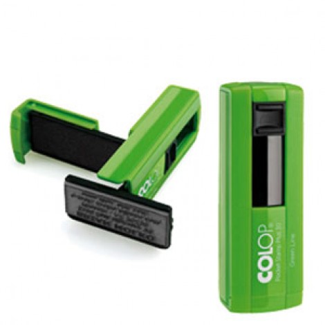 Pocket Stamp plus 20 Green Line