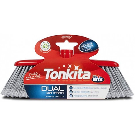 Scopa TONKITA DUAL senza manico