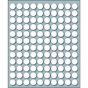Etichette adesive in fogli - Multiuso rotonde
