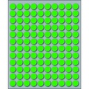 Etichette adesive in fogli - Multiuso rotonde