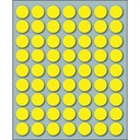 Etichette adesive in fogli - Multiuso rotonde