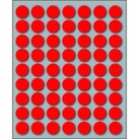 Etichette adesive in fogli - Multiuso rotonde
