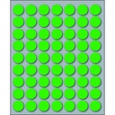 Etichette adesive in fogli - Multiuso rotonde
