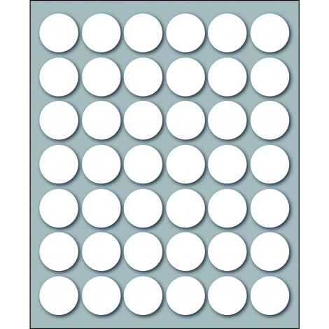 Etichette adesive in fogli - Multiuso rotonde