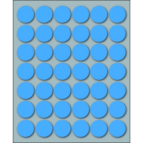 [KN0218] Etichette adesive in fogli - Multiuso rotonde