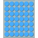 Etichette adesive in fogli - Multiuso rotonde