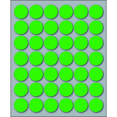 Etichette adesive in fogli - Multiuso rotonde