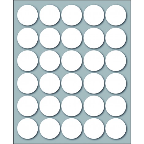 [KN0226] Etichette adesive in fogli - Multiuso rotonde