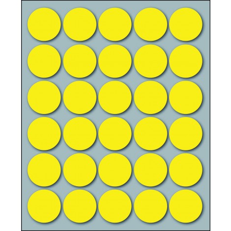 Etichette adesive in fogli - Multiuso rotonde