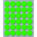 Etichette adesive in fogli - Multiuso rotonde
