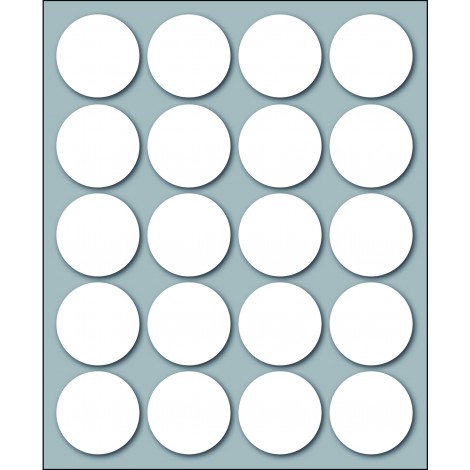 Etichette adesive in fogli - Multiuso rotonde