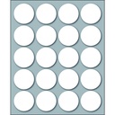 Etichette adesive in fogli - Multiuso rotonde