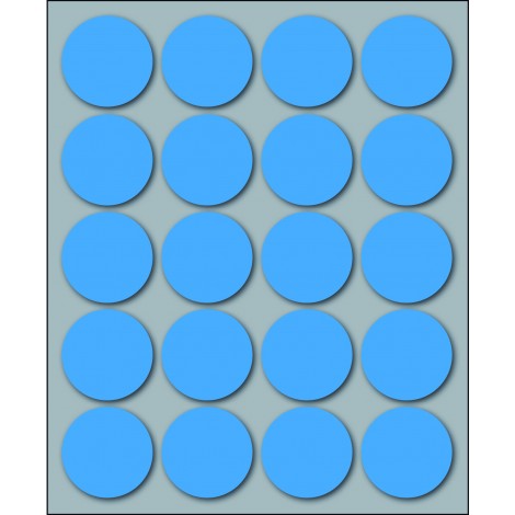 Etichette adesive in fogli - Multiuso rotonde