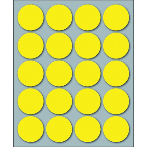 [KN0216] Etichette adesive in fogli - Multiuso rotonde