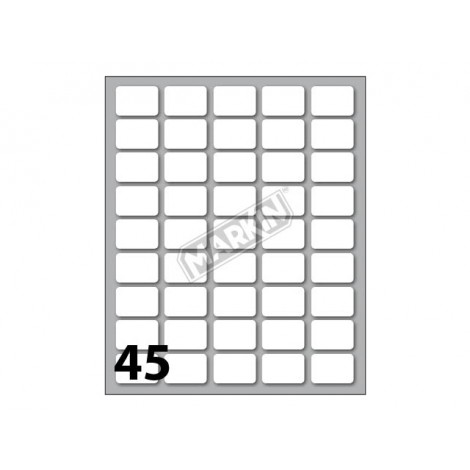 [KN0386] Etichette adesive in fogli - Multiuso