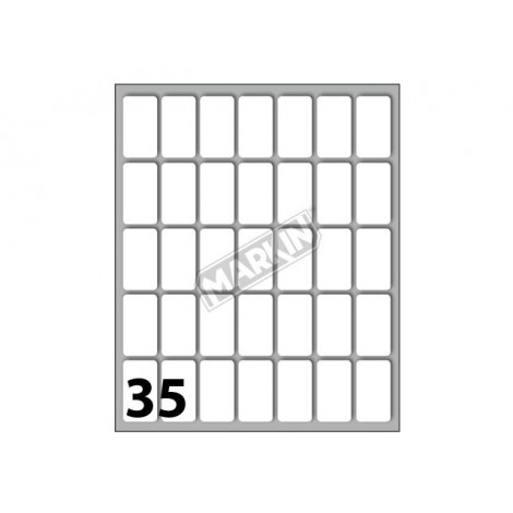 [KN0387] Etichette adesive in fogli - Multiuso
