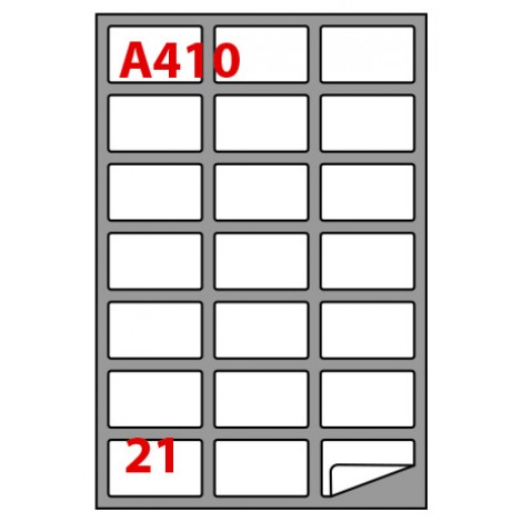 [KN0277] Etichette adesive in fogli A4