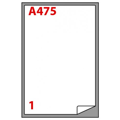 [KN0326] Etichette adesive in fogli A4
