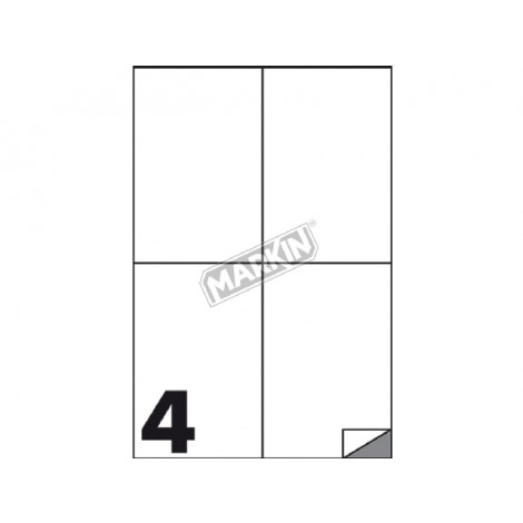 [KN0372] Etichette adesive in fogli A4