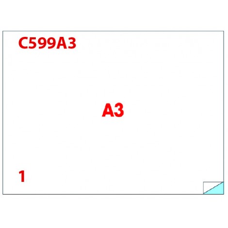 [KN0294] Etichette adesive in fogli A3
