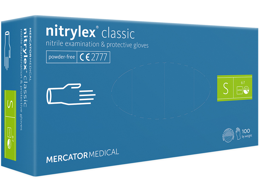 [21806] GUANTI NITRILE NITRYLEX CLASSIC - piccoli