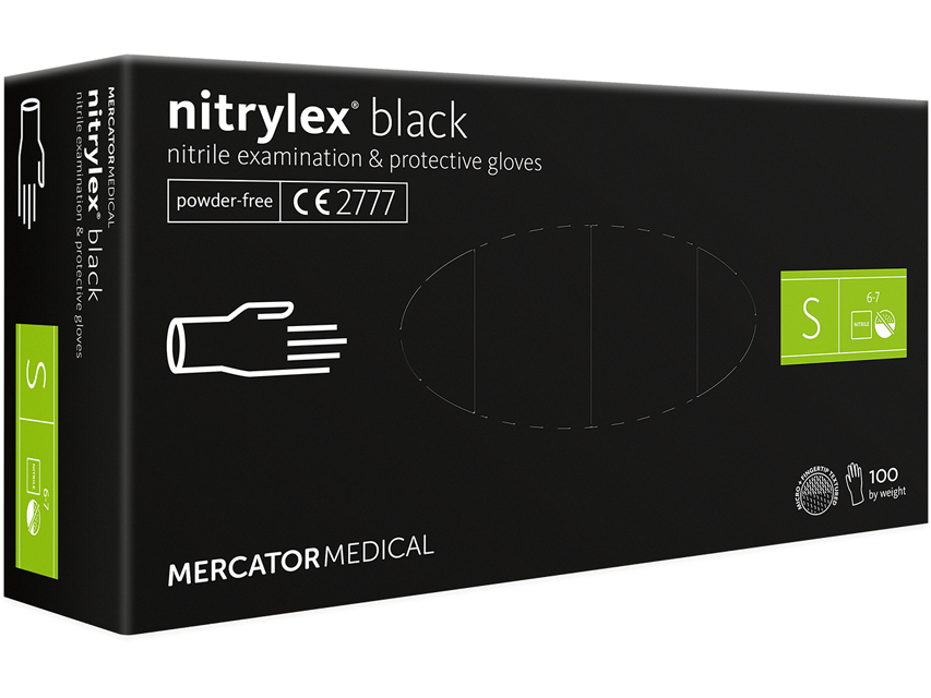 GUANTI NITRILE NITRYLEX BLACK - piccoli