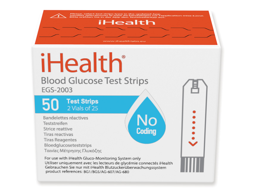 STRISCE GLICEMIA iHEALTH per 23509,23510,23514