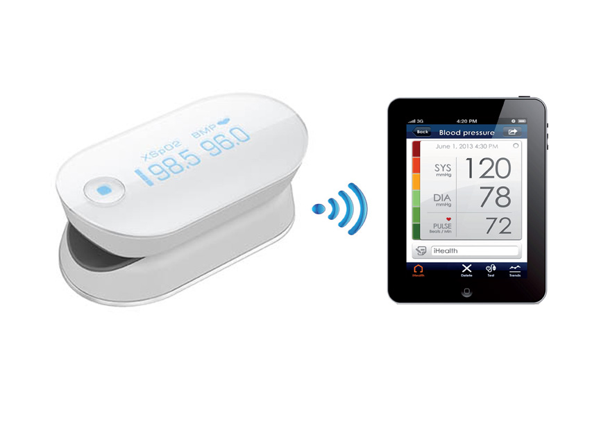 [23525] PULSOXIMETRO WIRELESS iHEALTH
