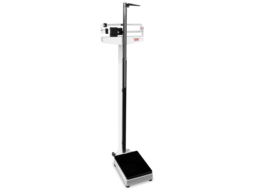 [25009] PESAPERSONE A STADERA PROFESSIONALE WUNDER C201 200 kg con statimetro - Classe III - presonalizzata