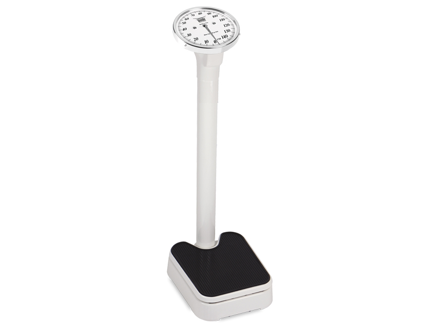 [25011] PESAPERSONE MECCANICA A COLONNA PROFESSIONALE WUNDER R150A 150 kg - Classe IIII