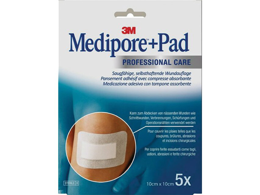 [25278] MEDIPORE + PAD 3M - 10x10 cm - 3566NP