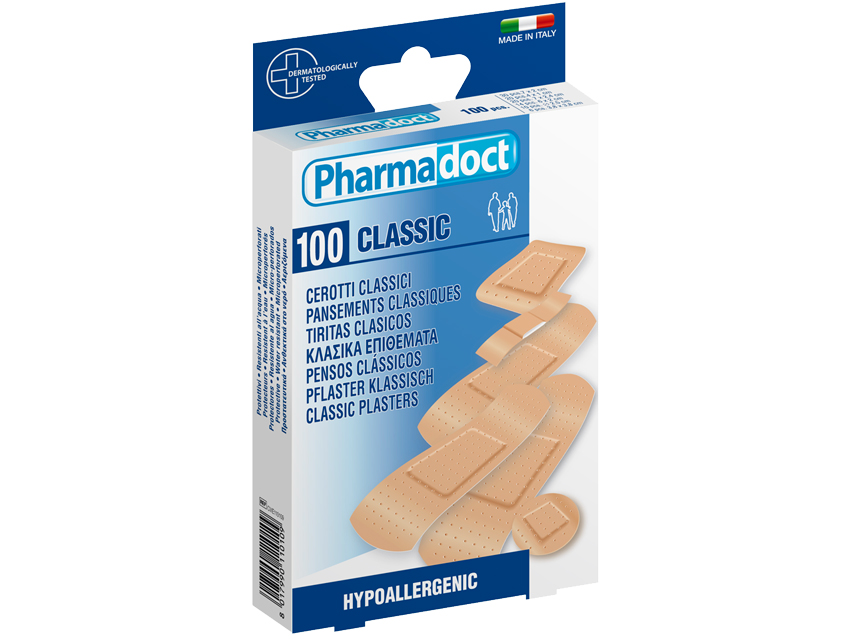 CEROTTI CLASSICI ASSORTITI 6 misure - conf. da 12 scatole da 100 cerotti