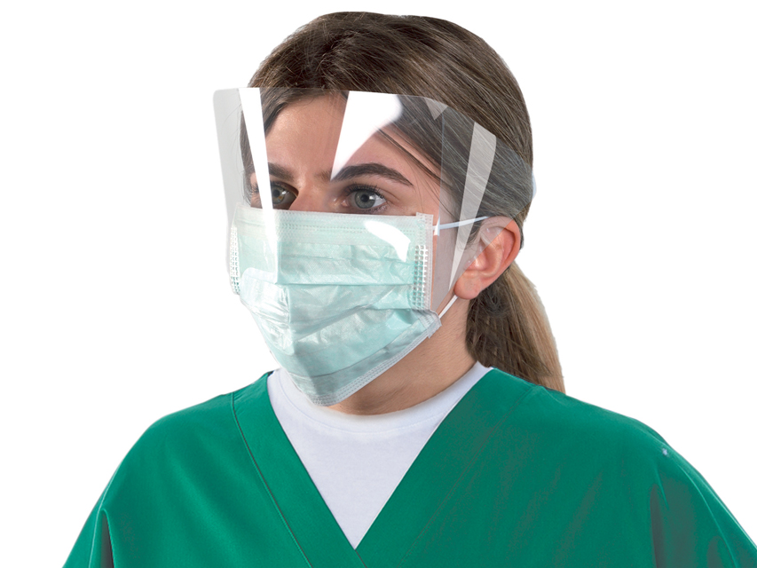 MASKOP con visiera avvolgente - elastici