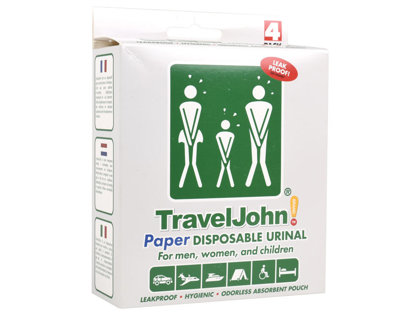 [25879] TRAVELJOHN WC PORTATILE IN CARTA - 800 cc
