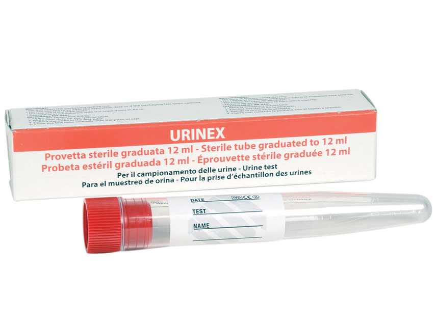 [25990] PROVETTA URINE 12 ml - scatola singola - sterile