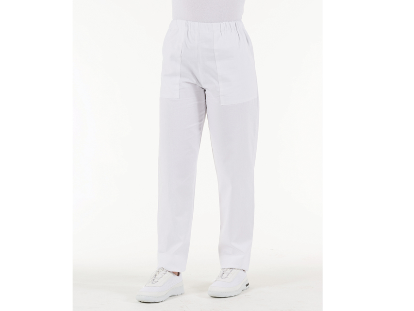 PANTALONI COTONE - bianchi - XS