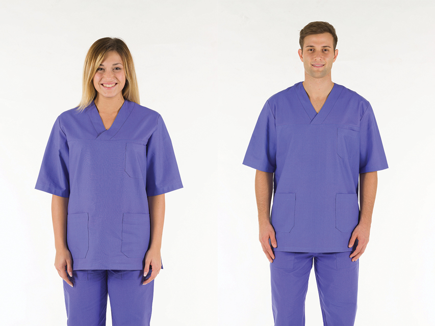 CASACCA COTONE - indaco - L