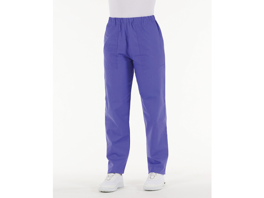 PANTALONI COTONE - indaco - L