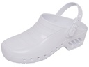 ZOCCOLI BIANCHI - senza fori con cinturino - 35