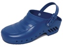 ZOCCOLI BLU - senza fori con cinturino - 40
