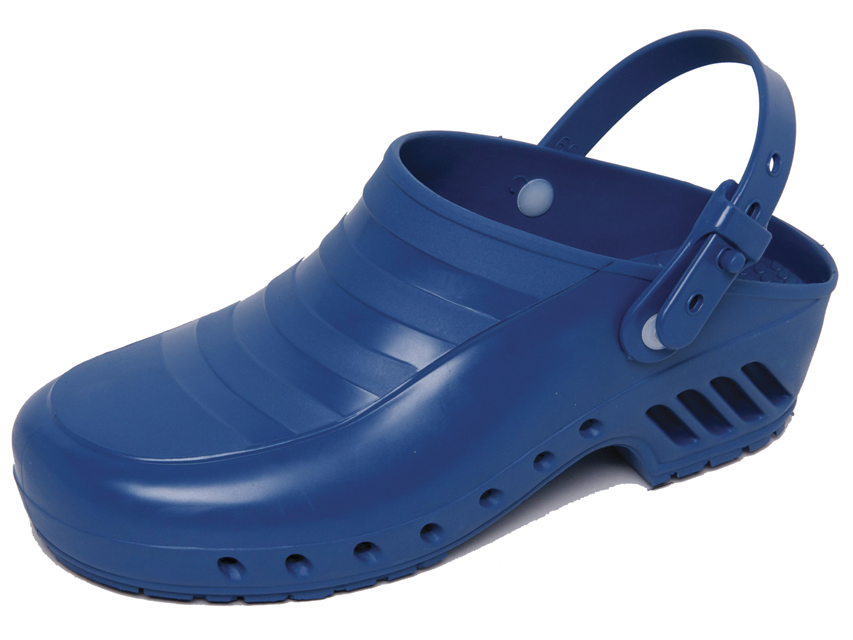 ZOCCOLI BLU - senza fori con cinturino - 41